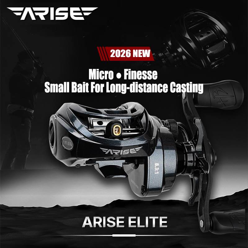 Abu Garcia Reel Max - HAIBO 2026 ARISE ELITE Angelrolle 153g