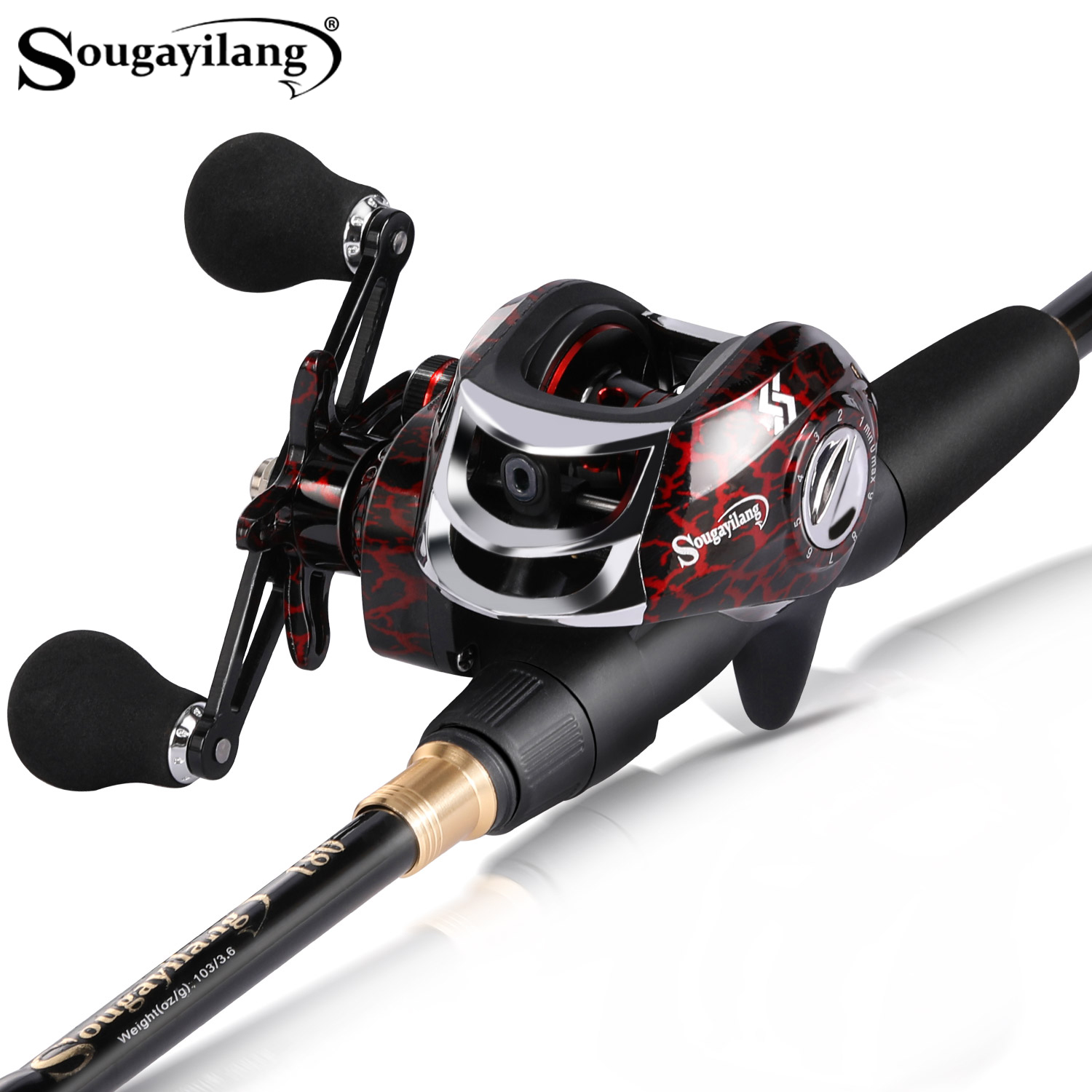 Sougayilang 1,8–2,4 m Casting  – Spincast Reel Bewertung und Preis