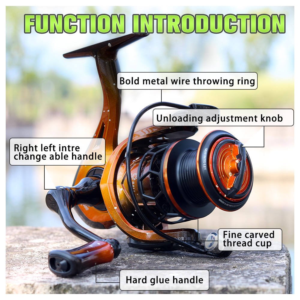 JOSBY Spinnrolle 1000 2000 300 – Reel Spare Spool Bewertung und Preis
