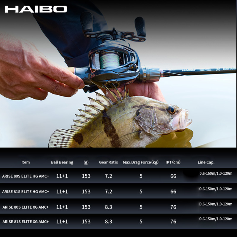 HAIBO 2026 ARISE ELITE Angelro – Abu Garcia Reel Max Bewertung und Preis